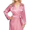 Irall Shelby Dressing Gown Dusty Rose