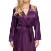 Irall Shelby Dressing Gown Purple 2 Irall Shelby Dressing Gown Purple