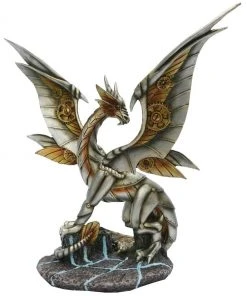 Nemesis Now Iron Wing Steampunk Dragon 26.5cm