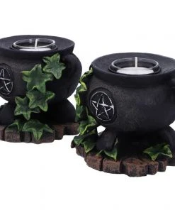 Nemesis Now Ivy Cauldron Candle Holder