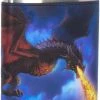 Nemesis Now James Ryman Fire In The Sky Dragon Hip Flask