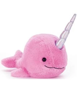 Jellycat Sea Sorbet Fuchsia 23cm Narwhal Plush