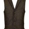Kaymans Mens Steampunk Clothing Kaos Brown Tweed Steampunk Waistcoat (36)