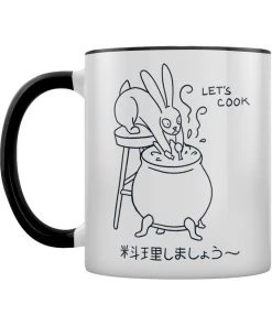 Grind Kawaii Bunny Let's Cook Mug Kitchen