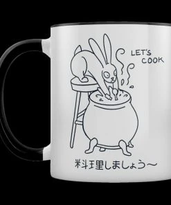 Grind Kawaii Bunny Let's Cook Mug Kitchen