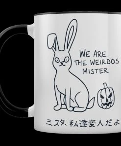 Grind Kawaii Bunny We Are The Weirdos Mister Mug Kitchen