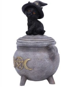 Nemesis Now Kitty's Brew Cat Cauldron Box 12 Nemesis Now Kitty's Brew Cat Cauldron Box