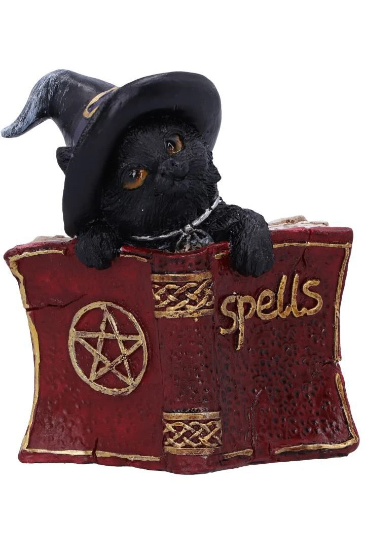 Nemesis Now All Homeware Kitty's Grimoire Cat Red 3 Nemesis Now All Homeware Kitty's Grimoire Cat Red