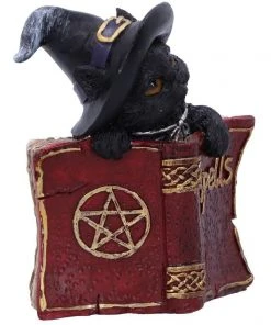 Nemesis Now All Homeware Kitty's Grimoire Cat Red 12 Nemesis Now All Homeware Kitty's Grimoire Cat Red