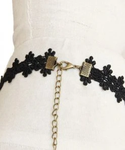 Lace Jewellery Gothic Jewellery Black Lace Victorian Gothic Heart Choker
