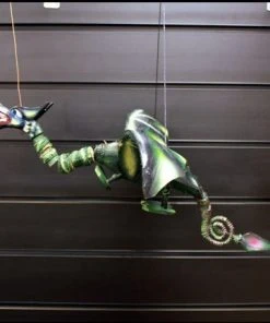 Ancient Wisdom Large Green Coconut Dragon Mobile 50cm