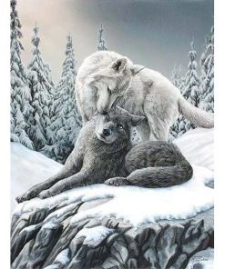 Something Different All Homeware Lisa Parker Snow Kisses Canvas Large