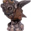Nemesis Now Learning To Fly Steampunk Owl