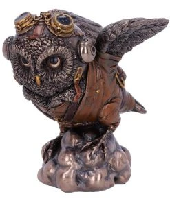 Nemesis Now Learning To Fly Steampunk Owl