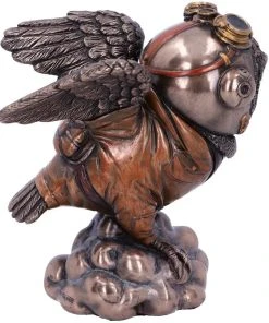 Nemesis Now Learning To Fly Steampunk Owl