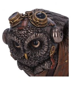 Nemesis Now Learning To Fly Steampunk Owl