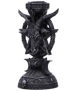 Nemesis Now All Homeware Pair Of Light Of Baphomet Candle Holders
