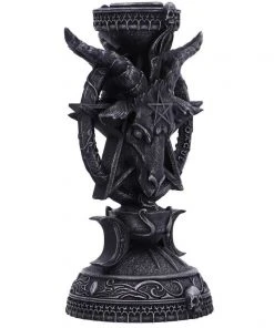 Nemesis Now All Homeware Pair Of Light Of Baphomet Candle Holders