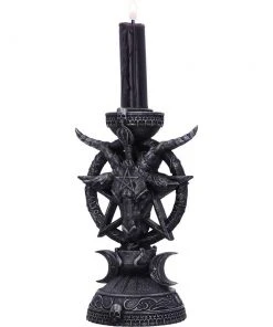 Nemesis Now All Homeware Pair Of Light Of Baphomet Candle Holders