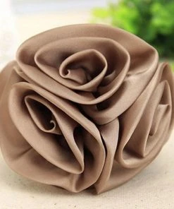 Gothic Hair Accessories Gothic Accessories Satin Rose Large Claw Hair Clip
