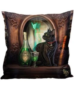 Puckator Lisa Parker Absinthe Cat Cushion