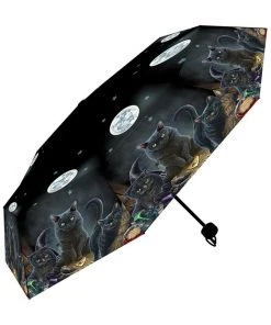 Nemesis Now All Steampunk Accessories Lisa Parker Familiars Cat Umbrella