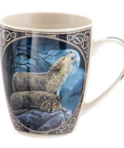 Puckator Kitchen Lisa Parker Howling Wolf Mug