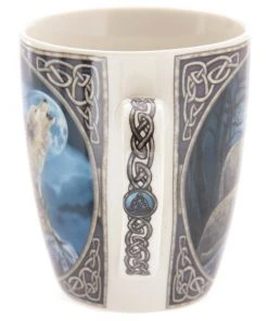 Puckator Kitchen Lisa Parker Howling Wolf Mug