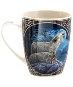 Puckator Kitchen Lisa Parker Howling Wolf Mug