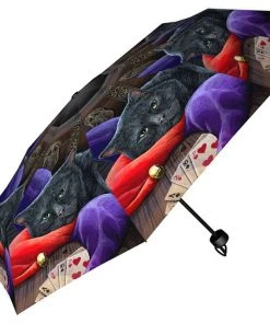 Nemesis Now Lisa Parker Jester Umbrella Telescopic Umbrellas