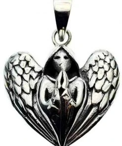 Lisa Parker Jewellery All Jewellery Lisa Parker Praying Angel Pendant Silver