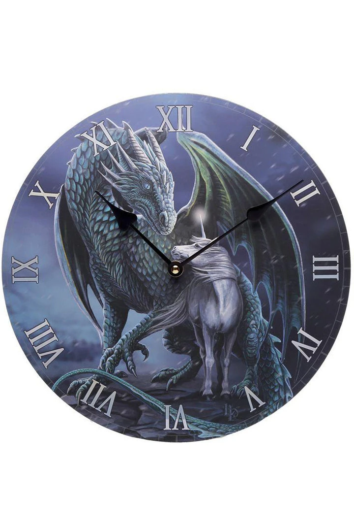 Puckator Lisa Parker Protector Dragon And Unicorn Clock All Homeware 3 Puckator Lisa Parker Protector Dragon And Unicorn Clock All Homeware