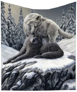 Nemesis Now Lisa Parker Snow Kisses Throw 160cm All Homeware