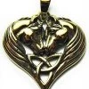 Lisa Parker Jewellery Lisa Parker Unicorn Heart Pendant Bronze All Jewellery