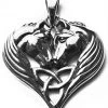 Lisa Parker Jewellery Lisa Parker Unicorn Heart Pendant Silver
