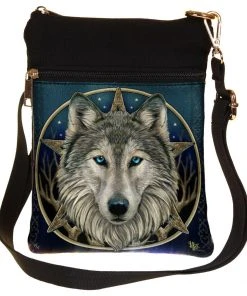 Nemesis Now Lisa Parker Wild One Wolf Head Shoulder Bag