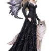 Nemesis Now All Homeware Loveta Fairy And Wolf Figurine 58.5cm