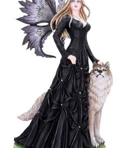 Nemesis Now All Homeware Loveta Fairy And Wolf Figurine 58.5cm