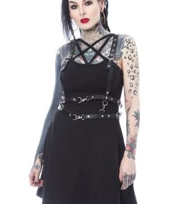 Innocent Clothing Nu Goth Heartless Lunar Dress