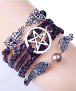 Gothic And Steampunk Jewellery Winged Magic Owl Steampunk Bracelet