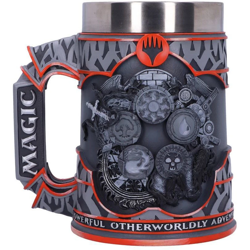 Nemesis Now Magic The Gathering Five Colour Wheel Tankard Dining & Barware 5 Nemesis Now Magic The Gathering Five Colour Wheel Tankard Dining & Barware