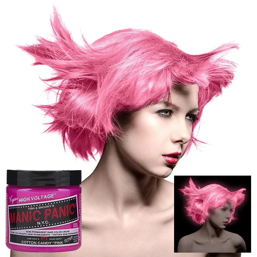 Manic Panic Cotton Candy Pink Hair Dye 5 Manic Panic Cotton Candy Pink Hair Dye
