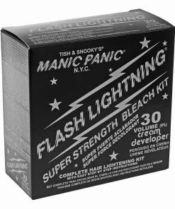 Hair Dye Manic Panic Flash Lightning Bleach Kit 30 Volume Cream Developer