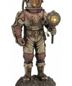 Nemesis Now Mariners Descent Steampunk Figurine, LED Lights