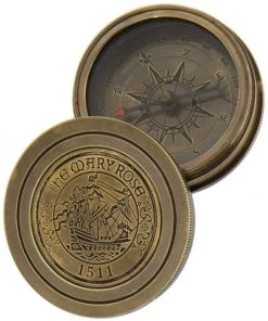 London Ornaments Mary Rose Compass Steampunk Homeware
