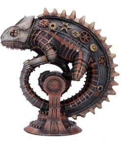 Nemesis Now Mechanical Steampunk Chameleon Steampunk Homeware