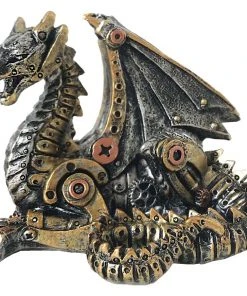Nemesis Now Steampunk Homeware Mechanical Hatchling Steampunk Dragon 11cm