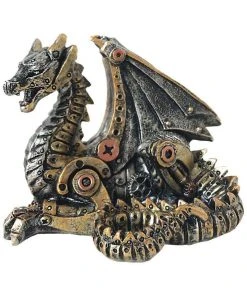 Nemesis Now Steampunk Homeware Mechanical Hatchling Steampunk Dragon 11cm