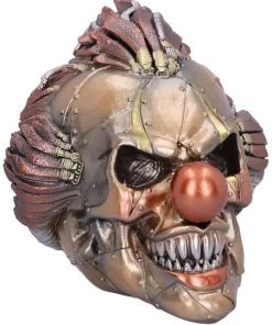 Nemesis Now Mechanical Laughter Steampunk Clown Skull Steampunk Homeware