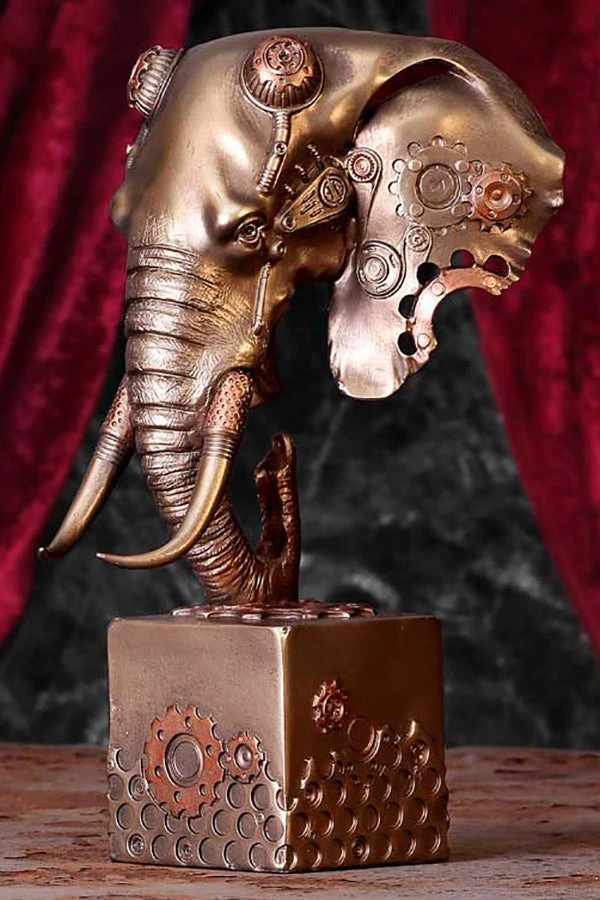Nemesis Now Mechephant Steampunk Elephant Figurine Steampunk Homeware 3 Nemesis Now Mechephant Steampunk Elephant Figurine Steampunk Homeware